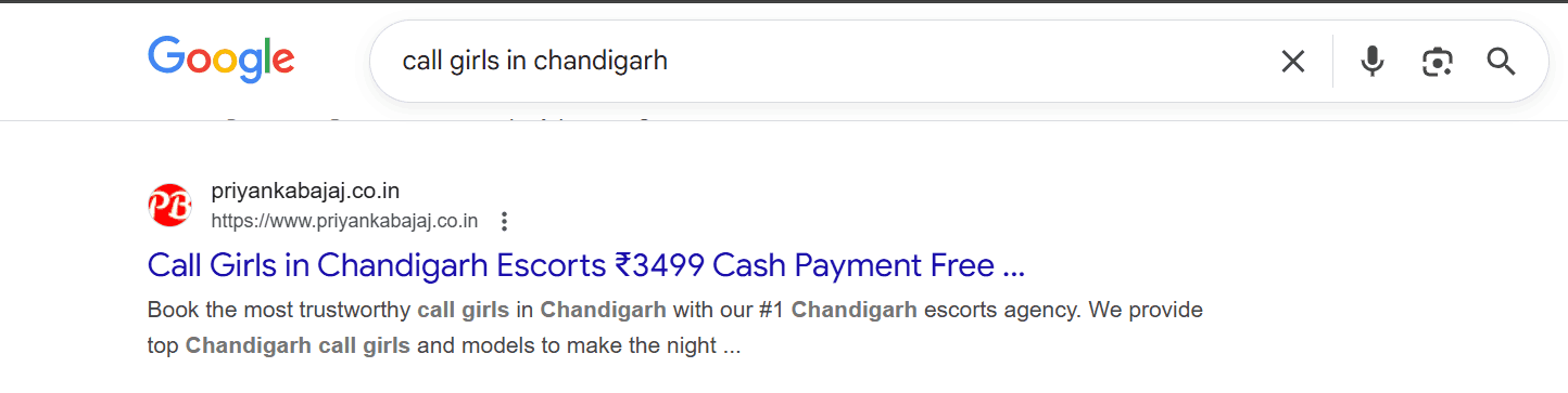 Chandigarh call girls